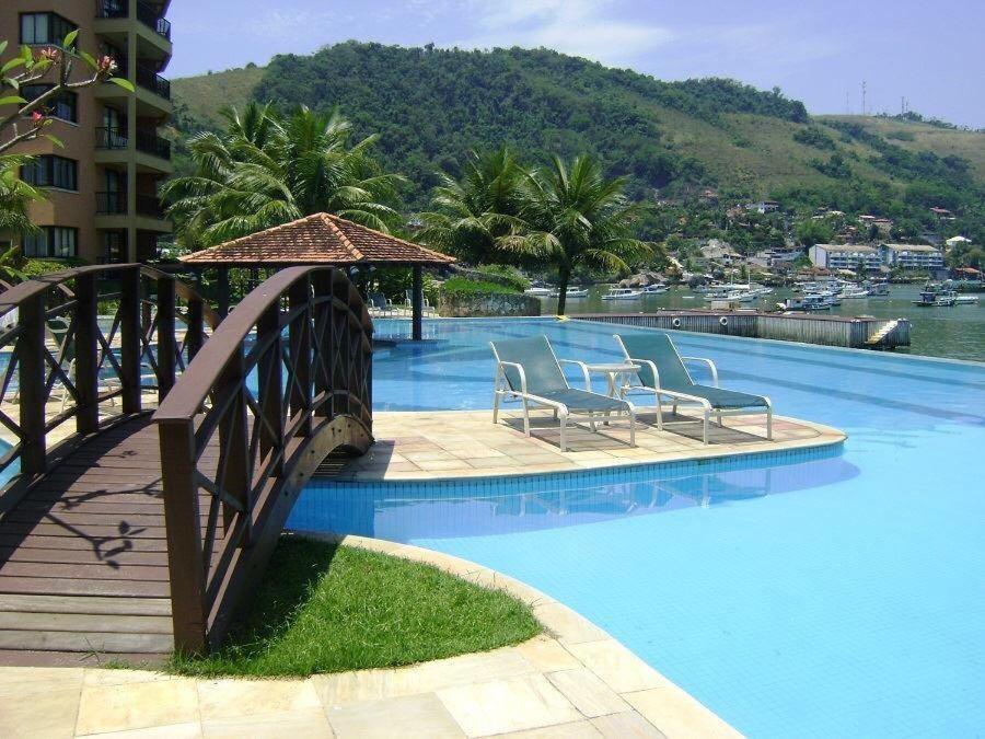 Angra Dos Reis - Apartamentos Com Vista Para O Mar Ou Para Piscina Condominio Porto Bali Kültér fotó